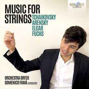 Various - Tchaikovsky, Arensky, Elgar & Fuchs in der Gruppe Externt_Lager / Naxoslager bei Bengans Skivbutik AB (4183290)