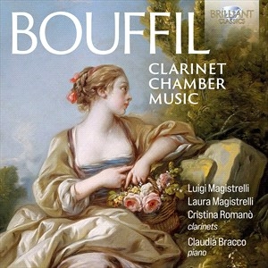 Bouffilm Jacques-Jules - Clarinet Chamber Music in der Gruppe Externt_Lager / Naxoslager bei Bengans Skivbutik AB (4183291)