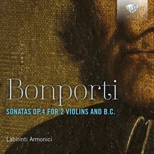 Bonporti Francesco Antonio - Sonatas For 2 Violins & Basso Conti in der Gruppe Externt_Lager / Naxoslager bei Bengans Skivbutik AB (4183292)