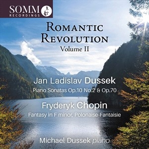 Chopin Frederic Dussek Jan Ladis - Chopin & Dussek: Romantic Revolutio in der Gruppe CD bei Bengans Skivbutik AB (4183316)