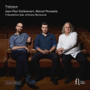 Bach Johann Sebastian - Triptyque in der Gruppe Externt_Lager / Naxoslager bei Bengans Skivbutik AB (4183320)