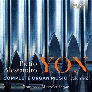 Yon Pietro - Complete Organ Music, Vol. 2 in der Gruppe Externt_Lager / Naxoslager bei Bengans Skivbutik AB (4183344)