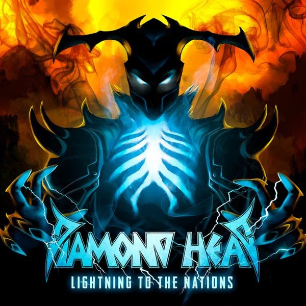 Diamond Head - Lightning To The Nations (The White A) in der Gruppe CD / Hårdrock/ Heavy metal bei Bengans Skivbutik AB (4183438)
