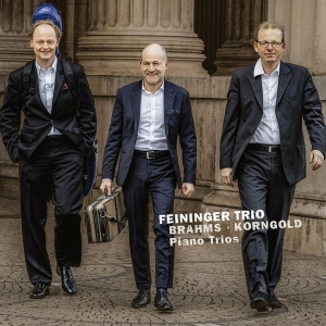 Feininger Trio - Brahms & Korngold, Piano Trios in der Gruppe CD bei Bengans Skivbutik AB (4184333)