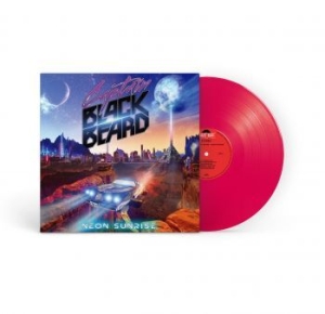 Captain Black Beard - Neon Sunrise (Clear Magenta Vinyl L in der Gruppe VINYL / Hårdrock bei Bengans Skivbutik AB (4184380)