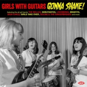 Girls With Guitars Gonna Shake! - Various Artists in der Gruppe CD / Pop-Rock bei Bengans Skivbutik AB (4184531)
