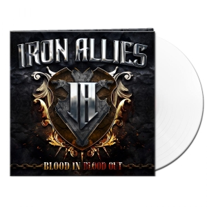 Iron Allies - Blood In Blood Out (White Vinyl Lp) in der Gruppe VINYL / Hårdrock bei Bengans Skivbutik AB (4185196)