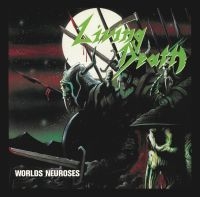 Living Death - Worlds Neuroses (Green Vinyl Lp) in der Gruppe VINYL / Hårdrock bei Bengans Skivbutik AB (4185200)
