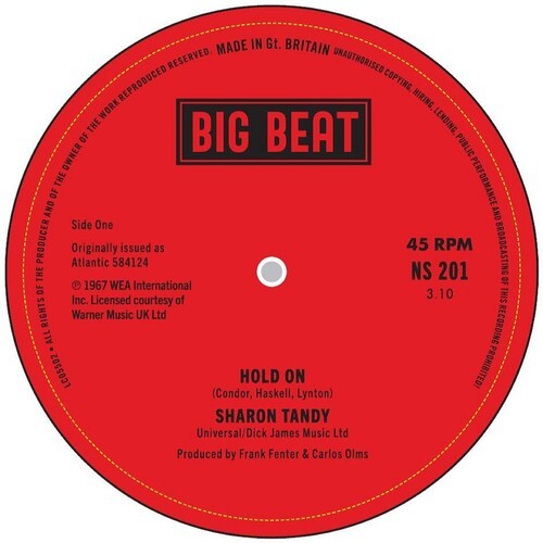 Tandy Sharon - Hold On/Daughter Of The Sun in der Gruppe VINYL / Pop-Rock bei Bengans Skivbutik AB (4185906)