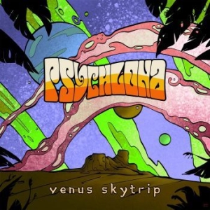 Psychlona - Venus Skytrip (Purple Marbled Vinyl in der Gruppe VINYL / Hårdrock bei Bengans Skivbutik AB (4186013)