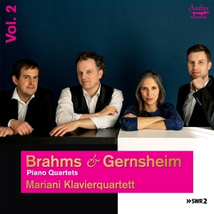 Mariani Klavierquartett - Brahms & Gernsheim Piano Quartets Vol.2 in der Gruppe CD bei Bengans Skivbutik AB (4186517)