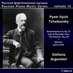 Tchaikovsky Pyotr Ilyich - Russian Piano Music, Vol. 15 in der Gruppe Externt_Lager / Naxoslager bei Bengans Skivbutik AB (4186672)