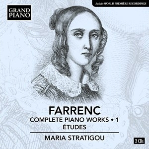 Farrenc Louise - Complete Piano Works, Vol. 1 in der Gruppe Externt_Lager / Naxoslager bei Bengans Skivbutik AB (4186702)