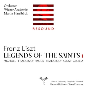 Haselbock - Liszt: Legends Of The Saints 1 in der Gruppe CD / Klassiskt,Övrigt bei Bengans Skivbutik AB (4186729)