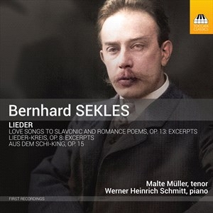 Sekles Bernhard - Lieder - Aus Dem Schi-King & Other in der Gruppe Externt_Lager / Naxoslager bei Bengans Skivbutik AB (4186882)
