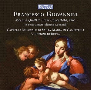 Giovannini Francesco Pasquini Be - Messa A Quattro Breve Concertata, 1 in der Gruppe CD bei Bengans Skivbutik AB (4186901)