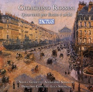 Rossini Gioachino - Quartetti Per Flauto E Archi in der Gruppe CD bei Bengans Skivbutik AB (4186902)