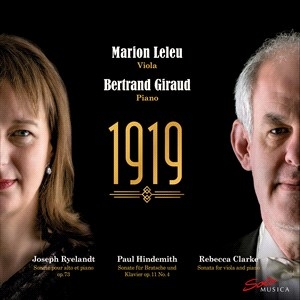 Clarke Rebecca Hindemith Paul R - Clarke, Hindemith & Ryelandt: 1919 in der Gruppe Externt_Lager / Naxoslager bei Bengans Skivbutik AB (4186908)