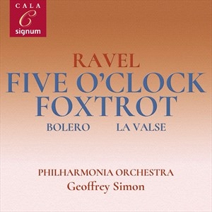 Ravel Maurice - Five O'clock Foxtrot Bolero Pavan in der Gruppe Externt_Lager / Naxoslager bei Bengans Skivbutik AB (4186910)