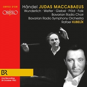 Handel Georg Friedrich - Judas Maccabaeus in der Gruppe CD bei Bengans Skivbutik AB (4186914)