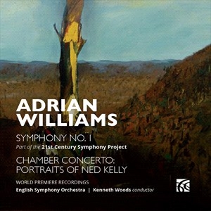 Williams Adrian - Symphony No. 1 & Chamber Concerto: in der Gruppe CD bei Bengans Skivbutik AB (4187370)