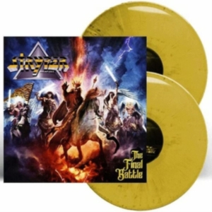 Stryper - The Final Battle (Yellow Marble) in der Gruppe VINYL bei Bengans Skivbutik AB (4187473)