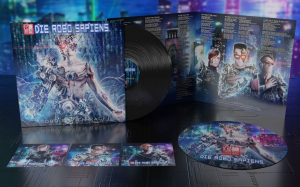 Die Robo Sapien - Robo Sapien Race (Vinyl Lp + Slipmat) in der Gruppe VINYL / Pop bei Bengans Skivbutik AB (4188271)