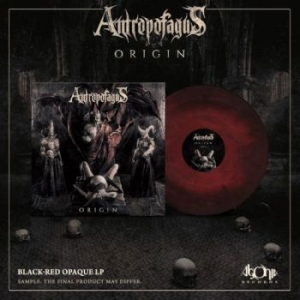 Antropofagus - Origin (Red/Black Vinyl Lp) in der Gruppe VINYL / Hårdrock/ Heavy metal bei Bengans Skivbutik AB (4189239)