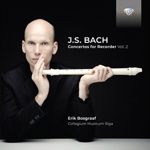 Bach Johann Sebastian - Concertos For Recorder, Vol. 2 in der Gruppe Externt_Lager / Naxoslager bei Bengans Skivbutik AB (4189264)
