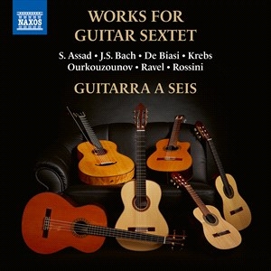 Various - Works For Guitar Sextet in der Gruppe Externt_Lager / Naxoslager bei Bengans Skivbutik AB (4189269)