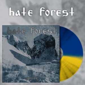 Hate Forest - Purity (Blue/Yellow Lp) in der Gruppe VINYL / Hårdrock bei Bengans Skivbutik AB (4189680)