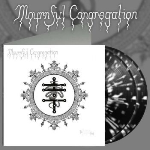 Mournful Congregation - June Frost (2 Lp Black/White Splatt in der Gruppe VINYL / Hårdrock/ Heavy metal bei Bengans Skivbutik AB (4189683)