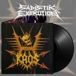 Sadistik Exekution - K.A.O.S. (Vinyl Lp) in der Gruppe VINYL / Hårdrock/ Heavy metal bei Bengans Skivbutik AB (4189733)