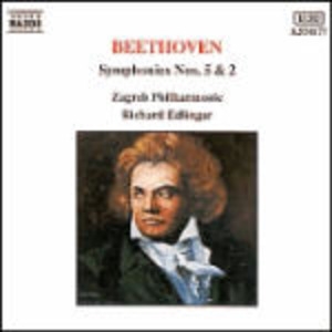 Beethoven Ludwig Van - Beethoven: Symphonies 5 & 2 in der Gruppe CD bei Bengans Skivbutik AB (4189778)