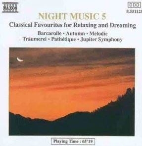Various - Night Music, Vol. 5 in der Gruppe Externt_Lager / Naxoslager bei Bengans Skivbutik AB (4189876)