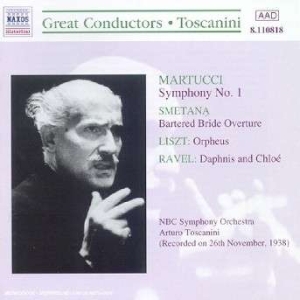 Toscanini Arturo - Martucci: Symphony No. 1 in der Gruppe Externt_Lager / Naxoslager bei Bengans Skivbutik AB (4189885)