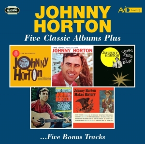 Horton Johnny - Five Classic Albums Plus in der Gruppe CD / Country bei Bengans Skivbutik AB (4190413)