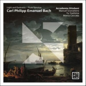 Bach C P E - Light & Darkness - Flute Sonatas in der Gruppe CD bei Bengans Skivbutik AB (4192147)