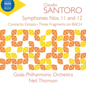 Santoro Claudio - Symphonies Nos. 11 & 12 Concerto G in der Gruppe Externt_Lager / Naxoslager bei Bengans Skivbutik AB (4192654)
