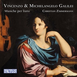 Galilei Vincenzo Galilei Michela - Music For Lute in der Gruppe CD bei Bengans Skivbutik AB (4192662)