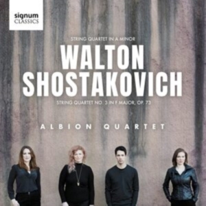 Shostakovich Dmitri Walton Willi - Walton: String Quartet In A Minor in der Gruppe CD / Klassiskt bei Bengans Skivbutik AB (4192668)