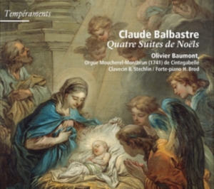 Balbastre Claude - Quatre Suites De Noels in der Gruppe CD bei Bengans Skivbutik AB (4192679)
