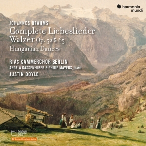 Rias Kammerchor - Brahms: Complete Liebeslieder/Walzer Op. 52 & 65 in der Gruppe CD / Klassiskt,Övrigt bei Bengans Skivbutik AB (4192725)