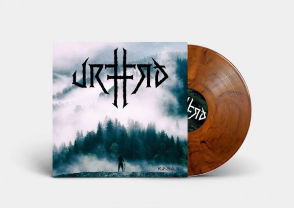Urferd - Resan (Marble Trans Orange/Black) in der Gruppe VINYL / Hårdrock bei Bengans Skivbutik AB (4192779)