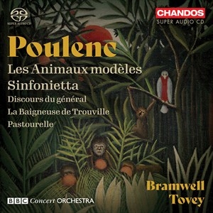 Poulenc Francis - Les Animaux Modeles Sinfonietta in der Gruppe MUSIK / SACD / Klassiskt bei Bengans Skivbutik AB (4192793)