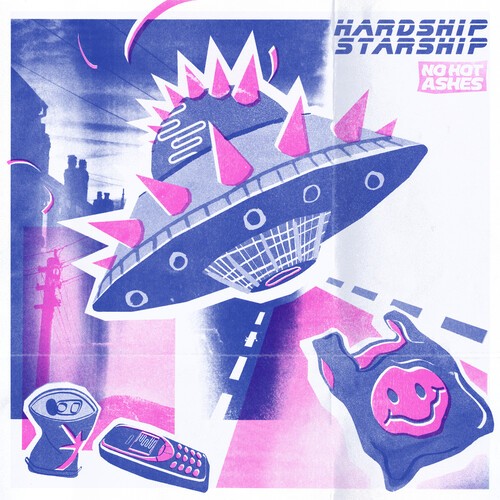 No Hot Ashes - Hardship Starship in der Gruppe CD / Rock bei Bengans Skivbutik AB (4193067)
