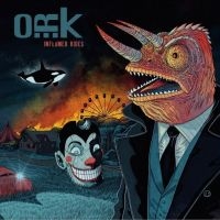 O.R.K. - Inflamed Rides (Blue) in der Gruppe VINYL / Pop-Rock bei Bengans Skivbutik AB (4193879)