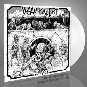 Insanity Alert - 666-Pack (White Vinyl Lp) in der Gruppe VINYL / Hårdrock/ Heavy metal bei Bengans Skivbutik AB (4194237)