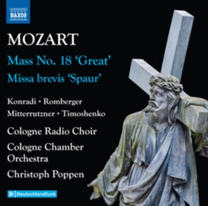 Mozart Wolfgang Amadeus - Masses, Vol. 2 - Mass No. 18, K.427 in der Gruppe Externt_Lager / Naxoslager bei Bengans Skivbutik AB (4196873)