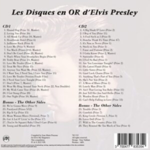 Presley Elvis - Les Disques En Or D'elvis (Vinyl Replica Cd Inkl. Bonus-Tracks) in der Gruppe CD / Pop-Rock,Övrigt bei Bengans Skivbutik AB (4199150)